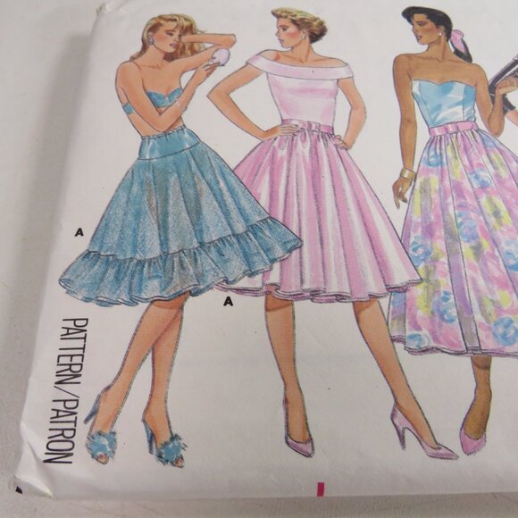 Butterick 4788 Sewing Pattern UNCUT Dress sleeveless, Prom, Bridesmaid - Picture 3 of 8